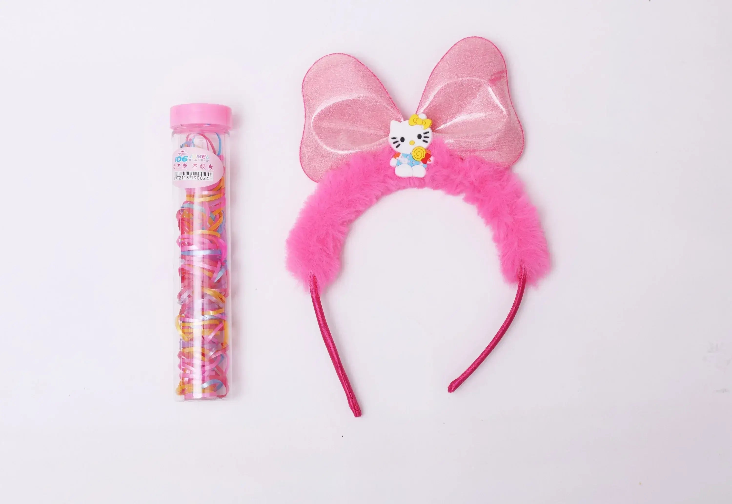 iLearnNGrow Hello Kitty Hair Accessories Set (Hot Pink) - ilearnngrow Learning Solutions Pvt Ltd