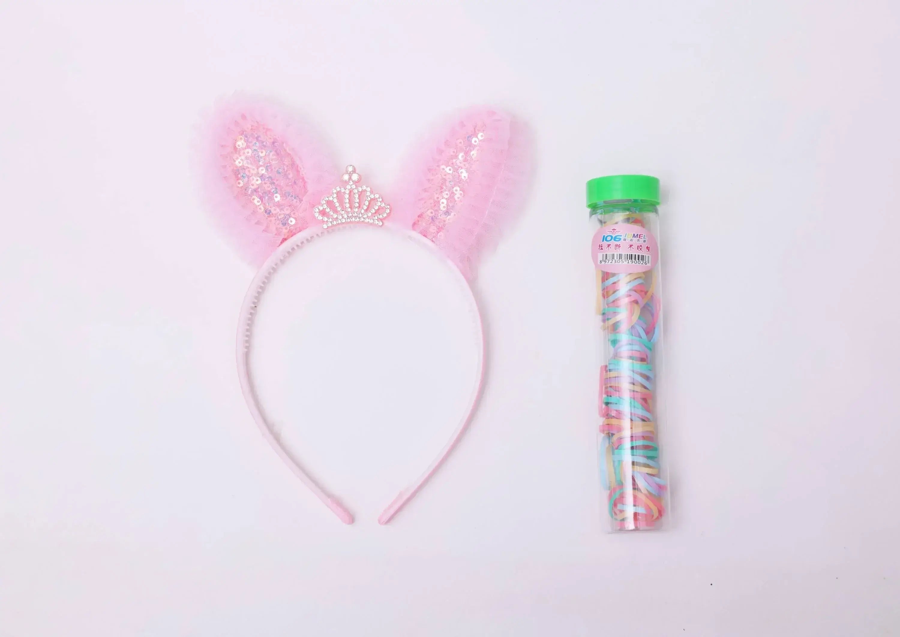 iLearnNGrow Princess Hair Accessories Set (Pastel Pink) - ilearnngrow Learning Solutions Pvt Ltd