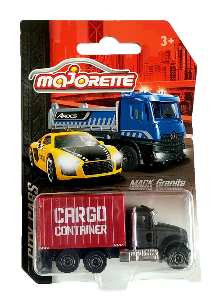 Majorette - City Cars - Pack of 1 Pcs - Mack Granite