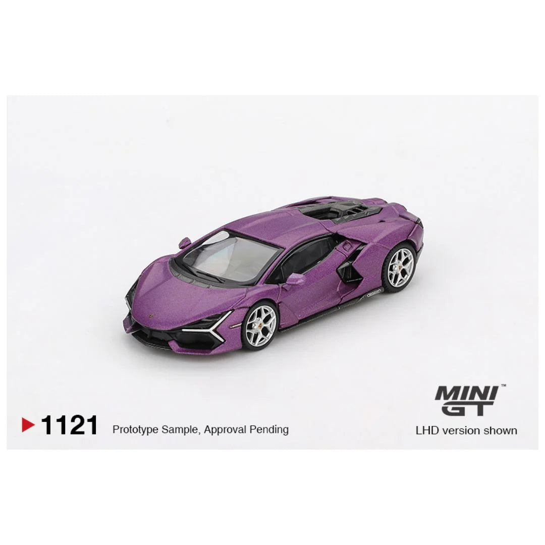 Mini GT #1121: Lamborghini Revuelto Viola 30th Matte
