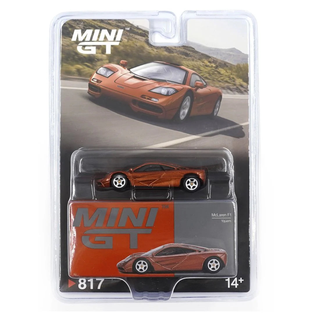 MINI GT Imported Edition - Mini GT #817 BL: McLaren F1 Yquem - Blister Pack