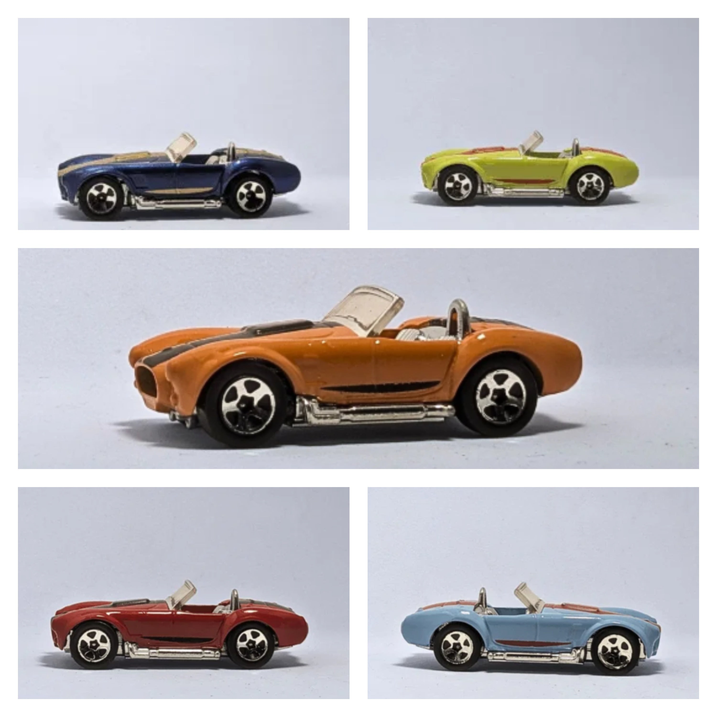Detsky Kobra Die Cast Car 1:64 Scale – Multicolor - Pack of 4 Pcs - Color & Design May Vary