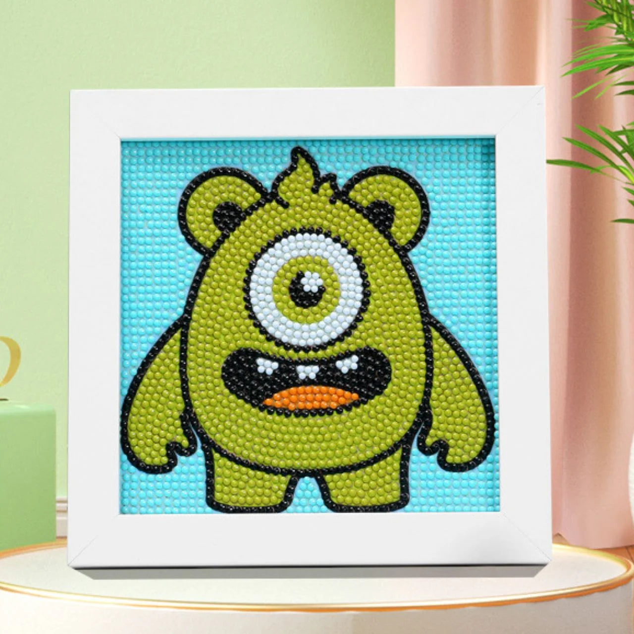 DIY Diamond Painting with Frame & Stone for Kids | Handmade | Assorted Colors | Box Packing