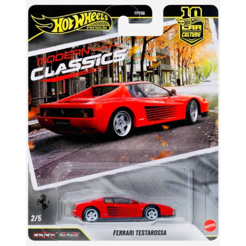 Hot Wheels Imported Premium - 2026 Car Culture Modern Classics Ferrari Testarossa