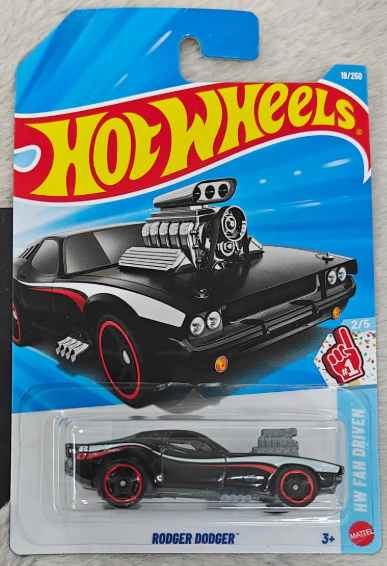 Hot Wheels Mainline Imported Premium - F Case 2026 - Long Card - Rodger Dodger
