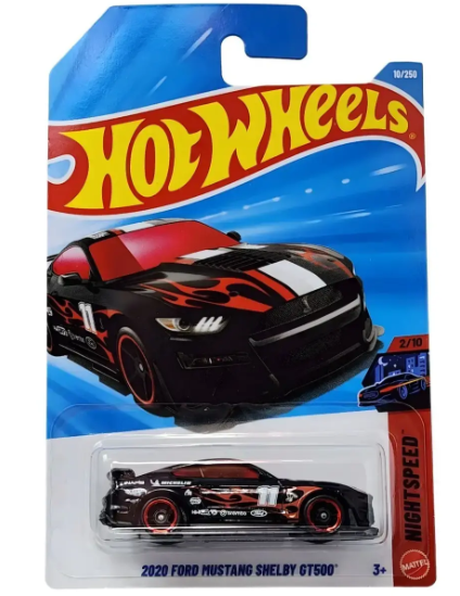 Hot Wheels Mainline Imported Premium - F Case 2026 - Long Card - 2020 Ford Mustang Shelby GT500
