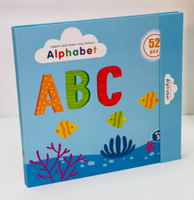 Uppercase & Lowercase Alphabet 52 Pcs Learning Set for Kids – Educational Letter Recognition Activity
