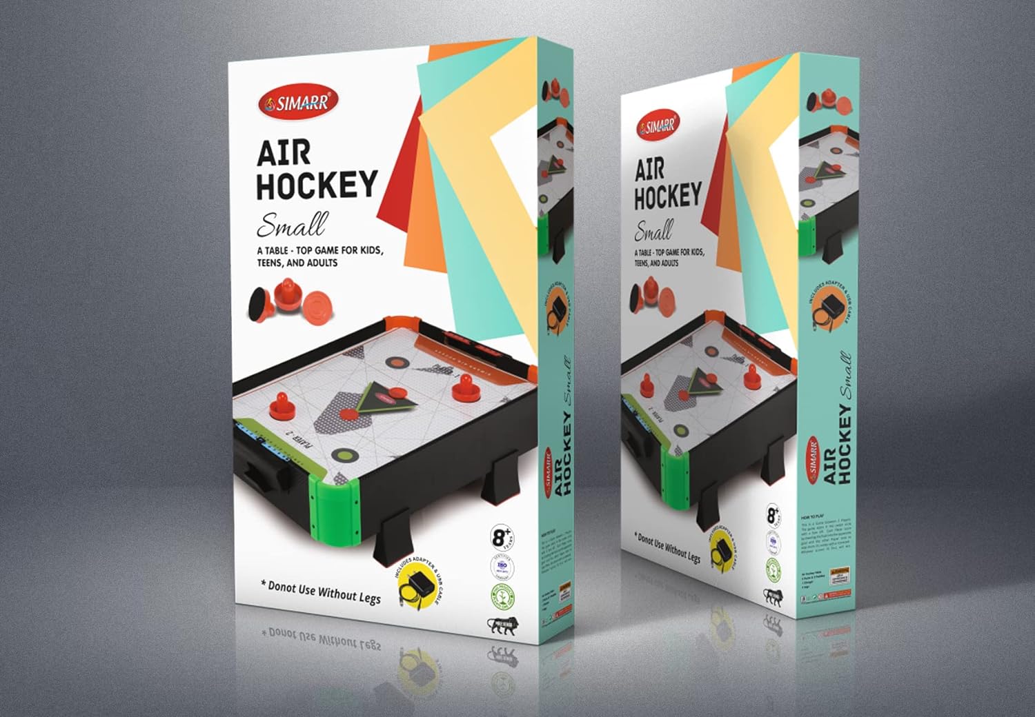 Simarr Air Hockey Game Air Hockey Table Ice Hockey Game 220V Electric Wall Adapter Powered Game