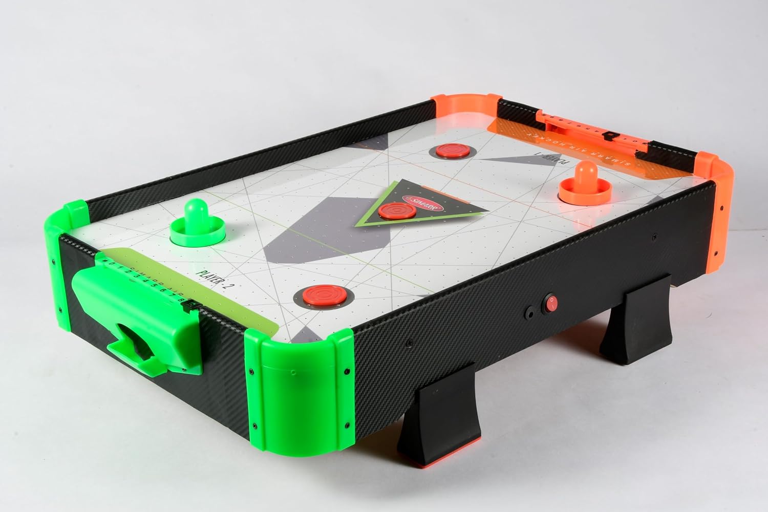 Simarr Air Hockey Game Air Hockey Table Ice Hockey Game 220V Electric Wall Adapter Powered Game