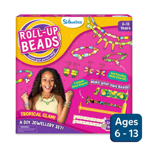 Skillmatics Roll-Up Beads | DIY Activity Set | Ages 6+
