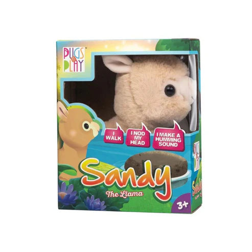 Pugs at Play Sandy The Walking Lama For Kids - Multicolor