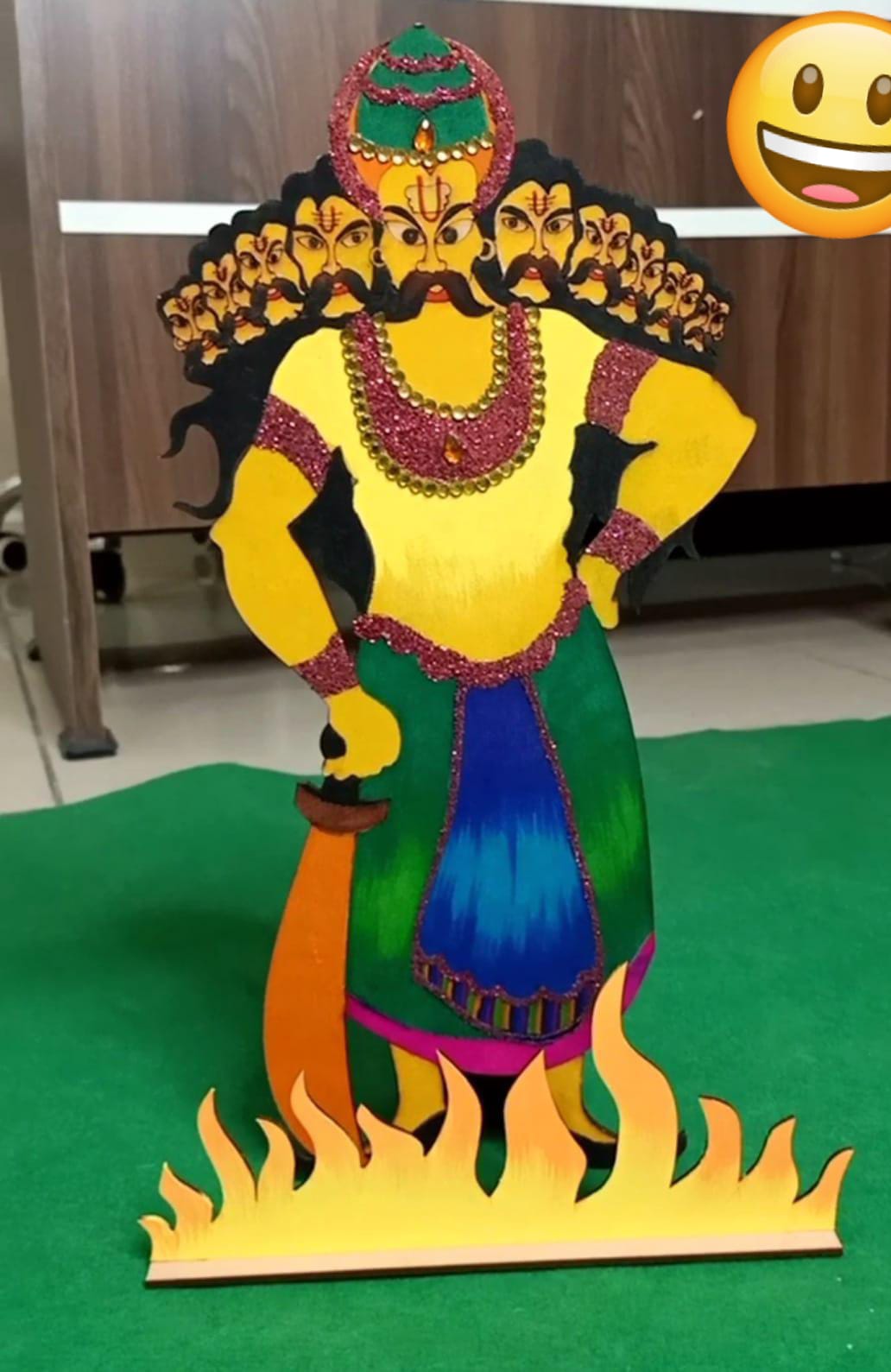 Dussehra DIY Kit - Ravan Dahan at your Home - Multicolor