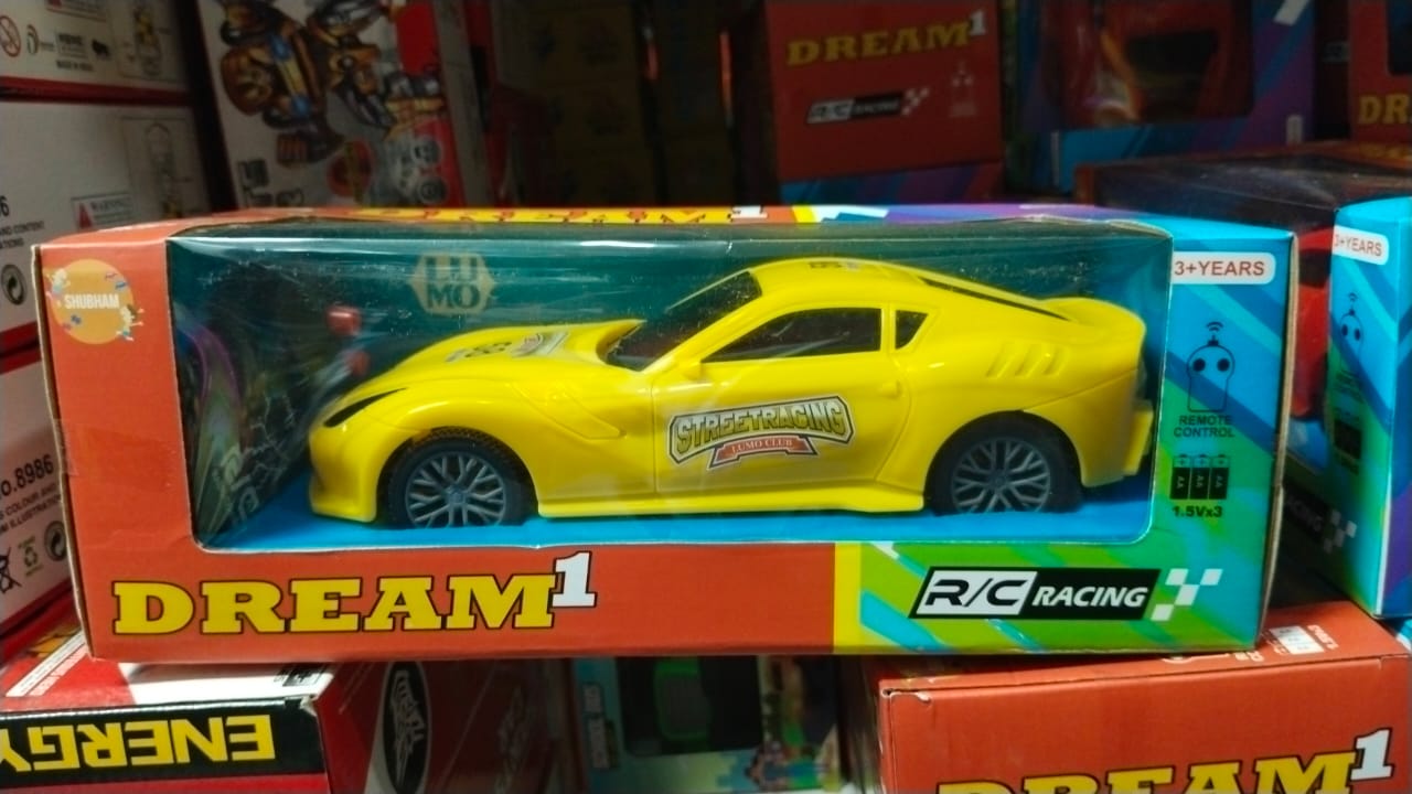 Battery Operated Dream 1 Remote Control Car for Kids Full Function - Multicolor