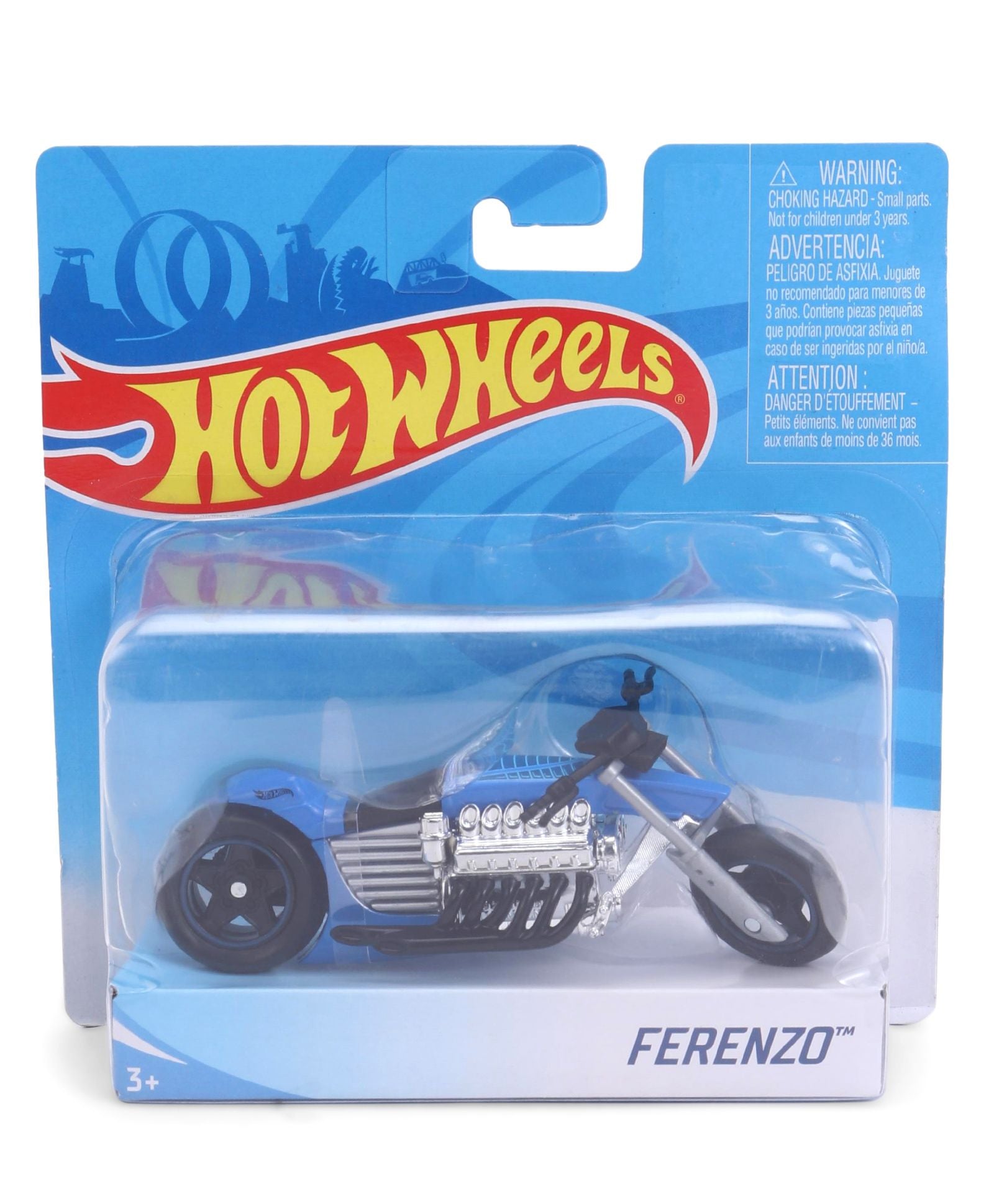 Hot Wheels Bike 1:18 Scale - Ferenzo