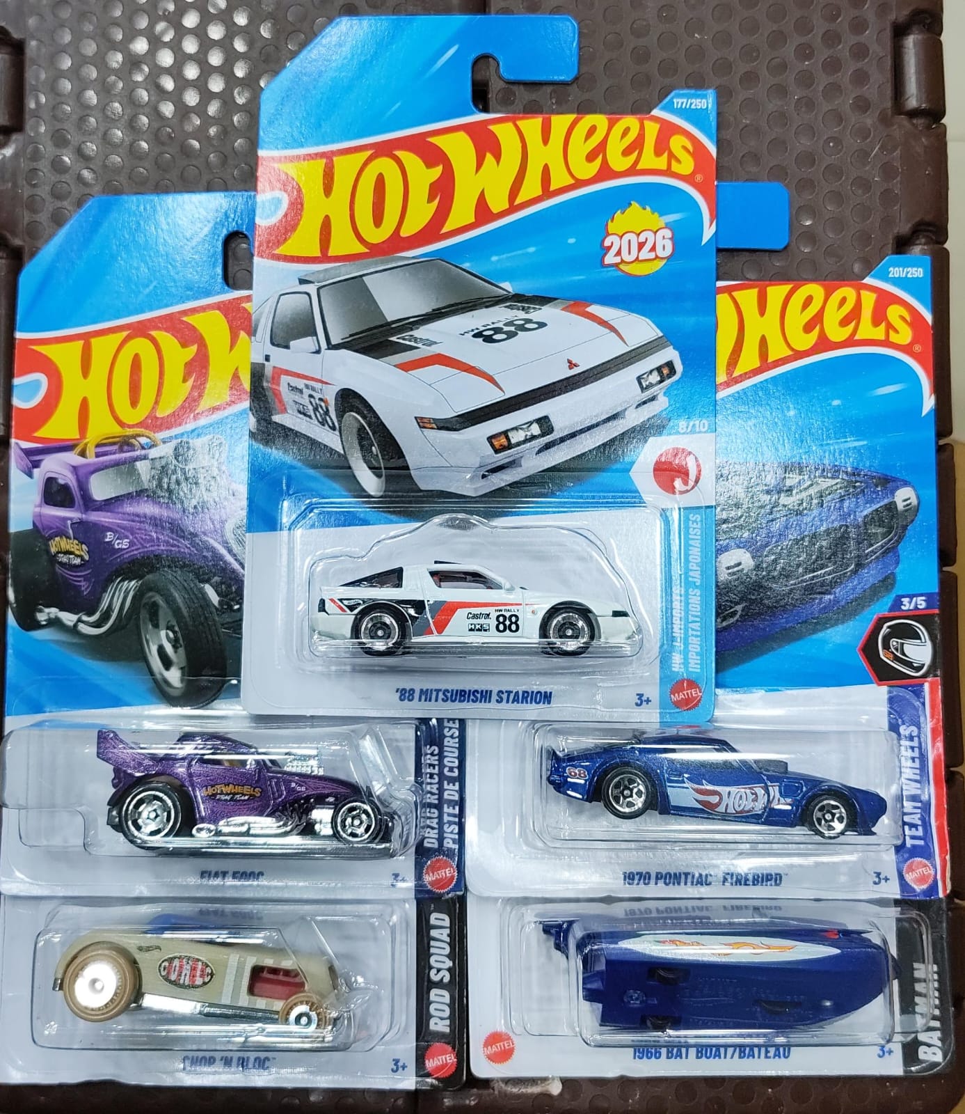Hot Wheels Mainline - Combo Pack of Mix 5 Cars - K Case 2026