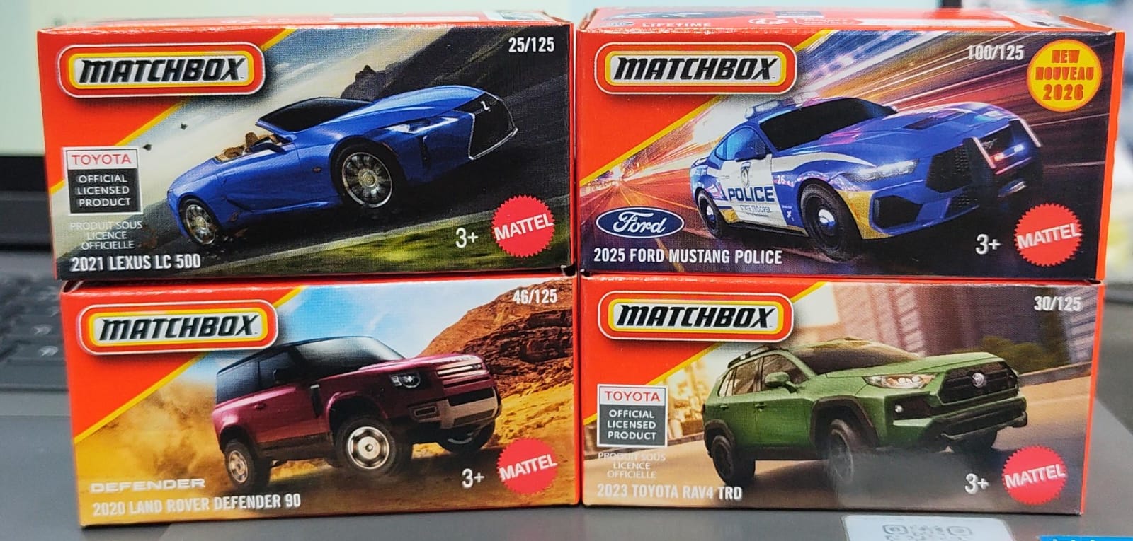 Matchbox Mainline - Combo Pack of 4 Cars - DNK70 - 004