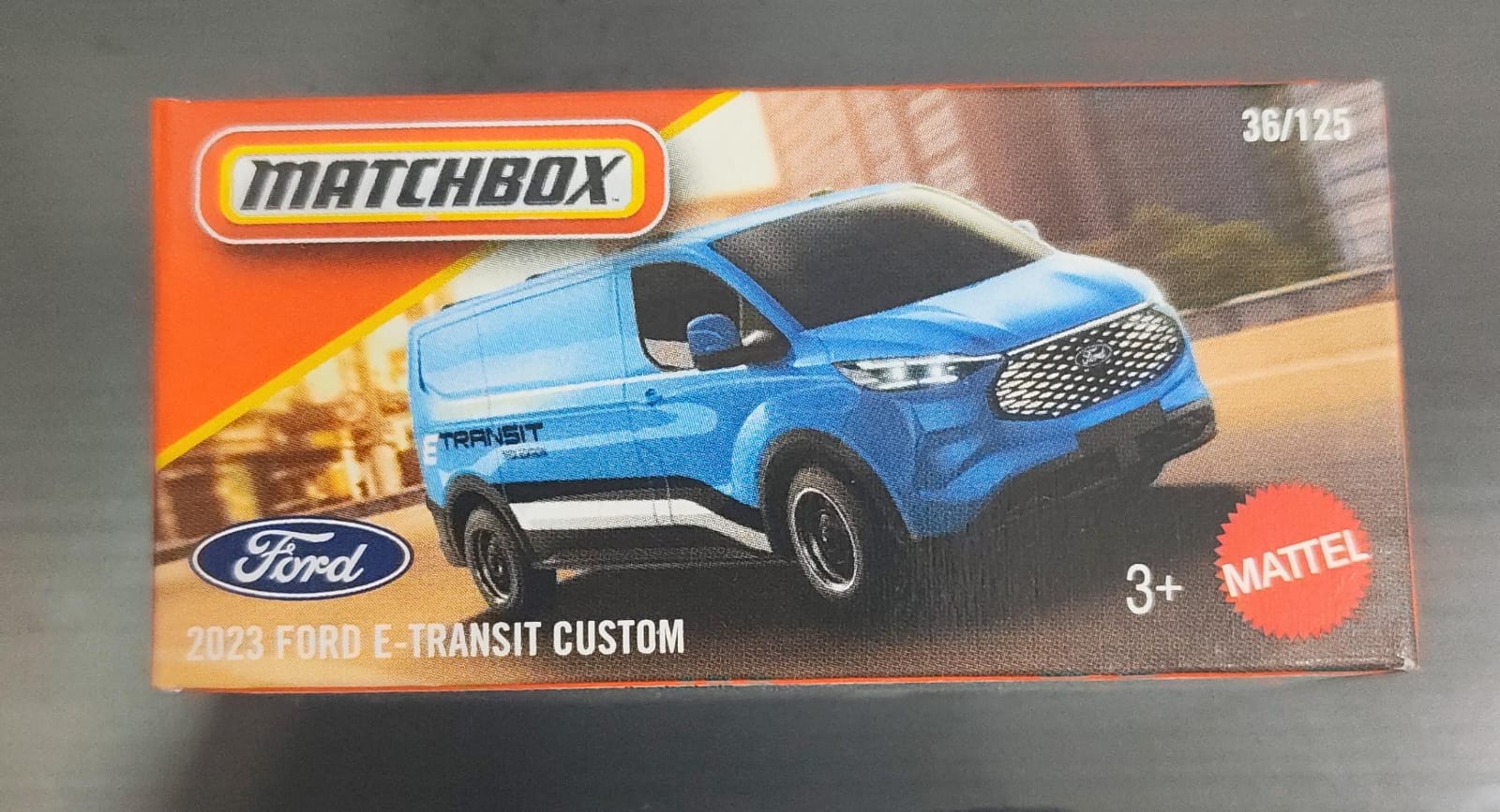 Matchbox Mainline - 2023 Ford E-Transit Custom - DNK70 - JHR21