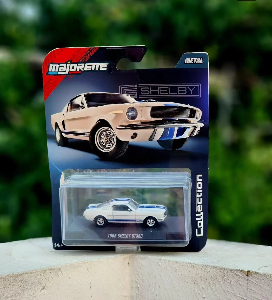 Majorette - Combo Pack of 2 Cars - 1985 Chevrolet Camaro & 1965 Shelby GT350 - Collector Edition
