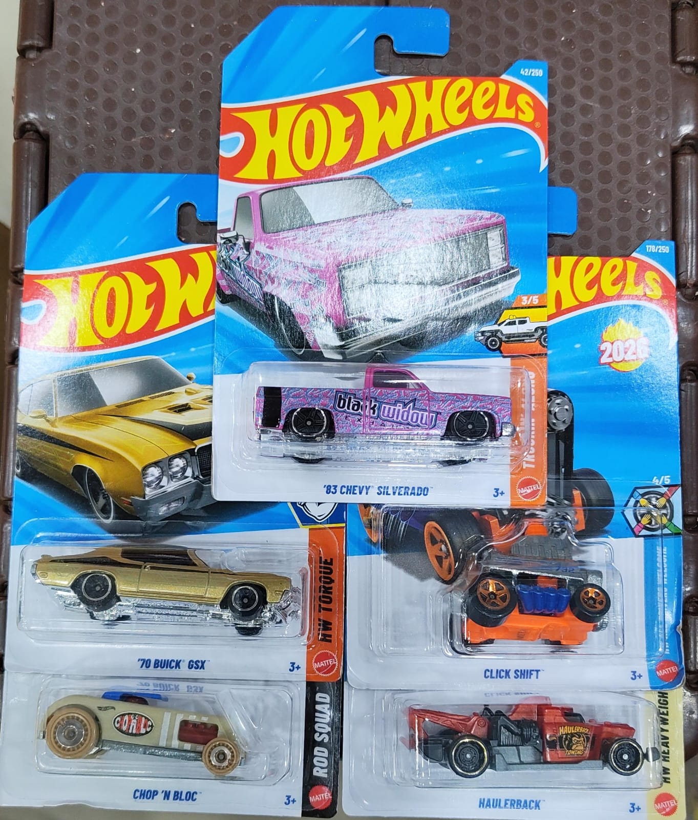 Hot Wheels Mainline - Combo Pack of Mix 5 Cars - K Case 2026