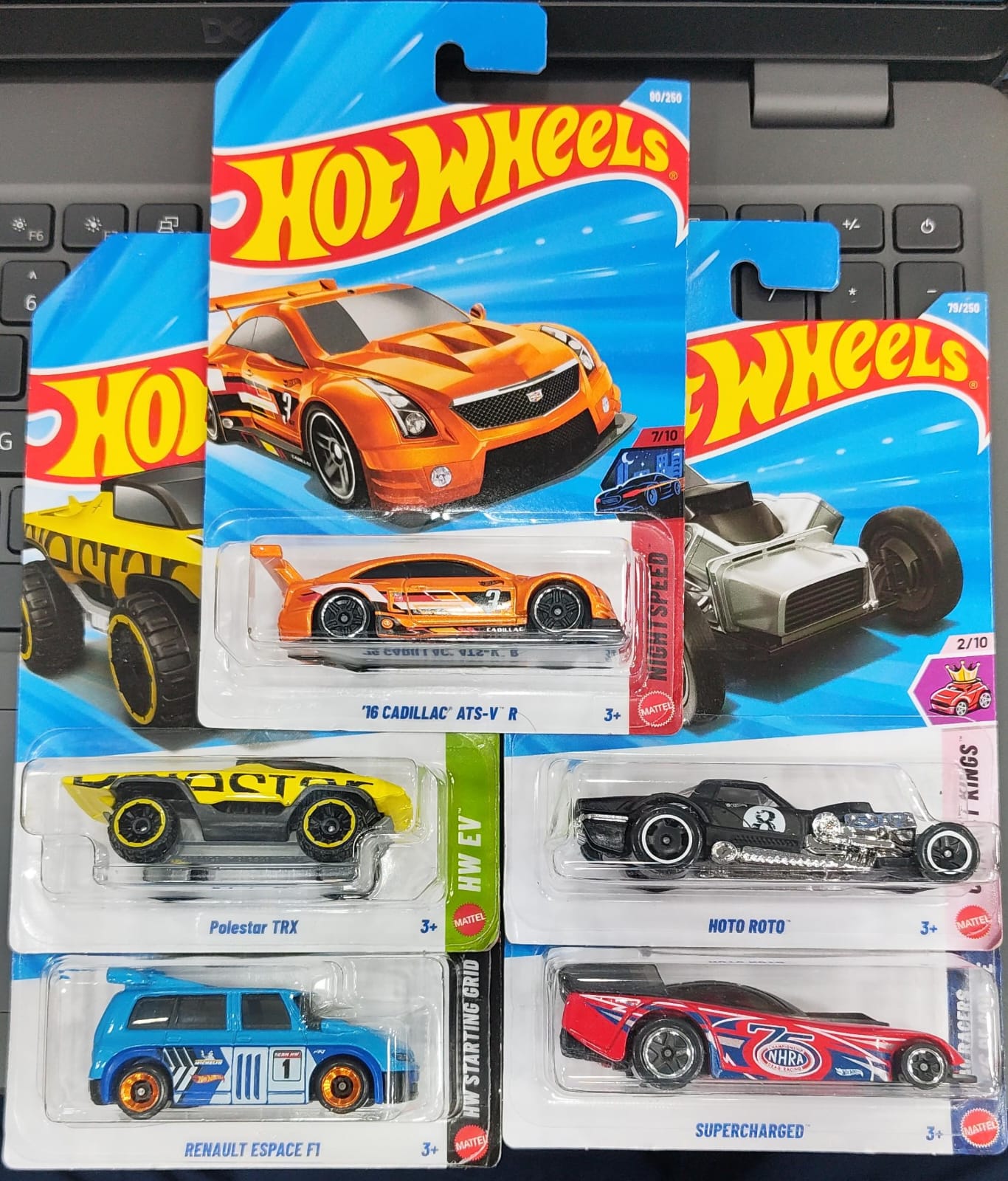 Hot Wheels Mainline - E Case 2026 - Combo Pack of 5 Cars