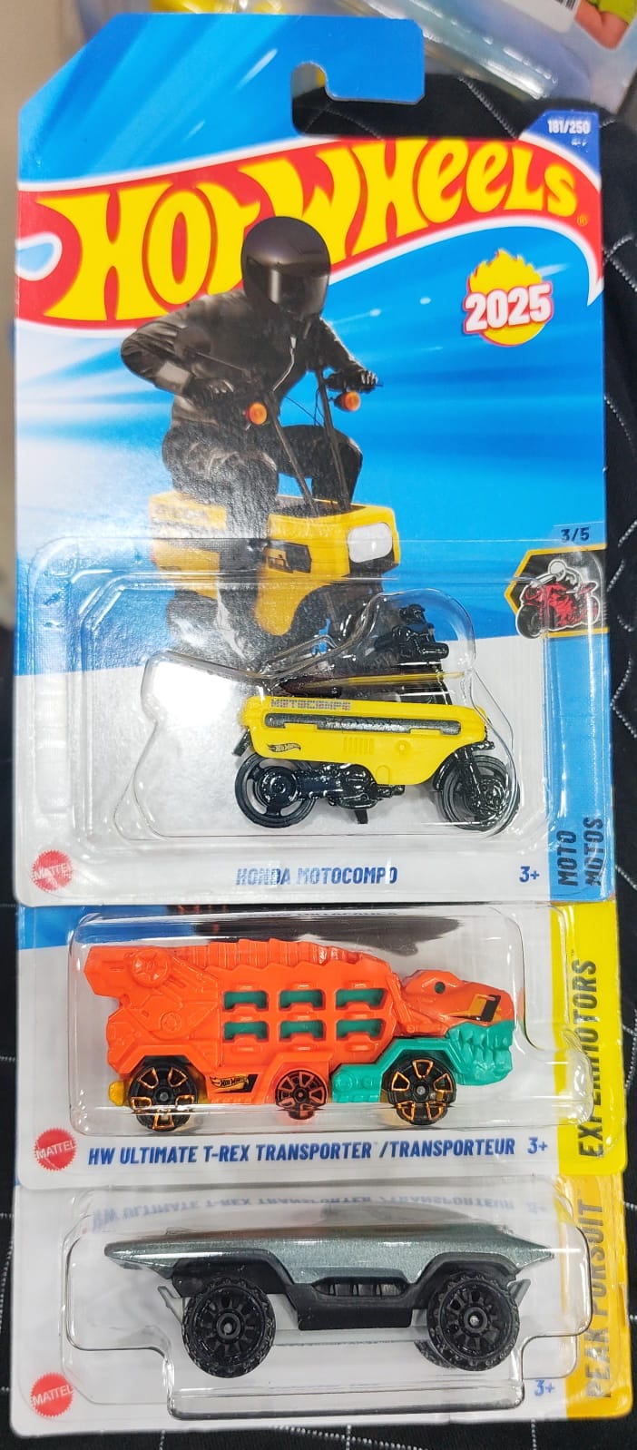 Hot Wheels Mainline - Combo Pack of 3 Cars - A Case 2026 - Long Card (2)