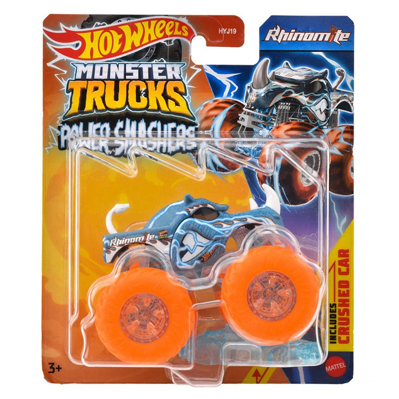 Hot Wheels - Monster Trucks Power Smashers - Rhinomite - HYJ19-955B