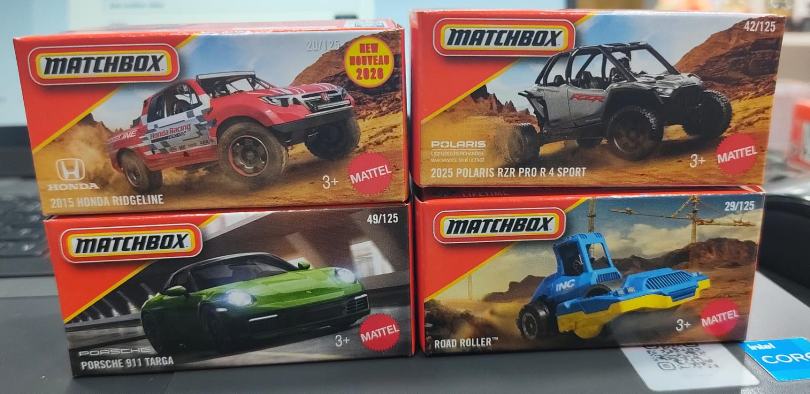 Matchbox Mainline - Combo Pack of 4 Cars - DNK70 - 0200