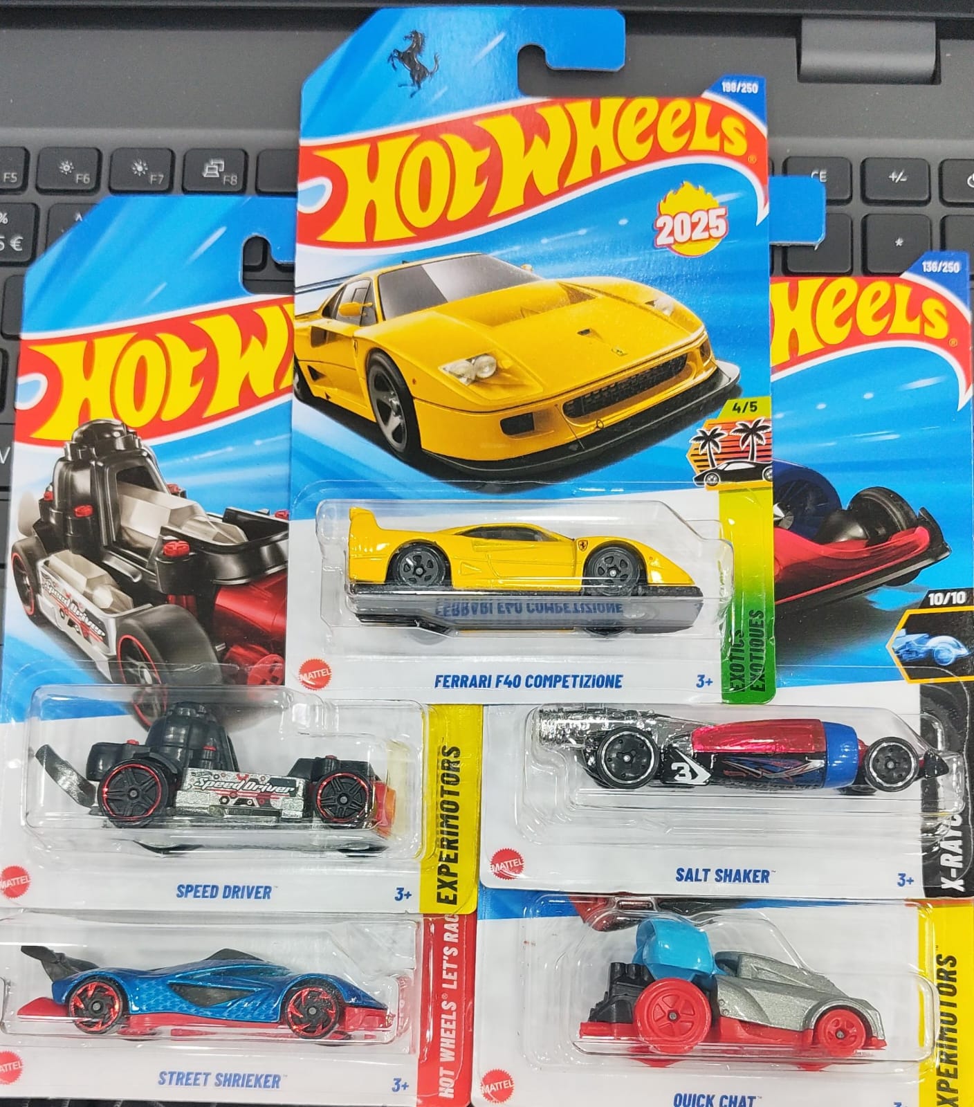 Hot Wheels Mainline - Q Case 2025 - Combo Pack of 5 Cars