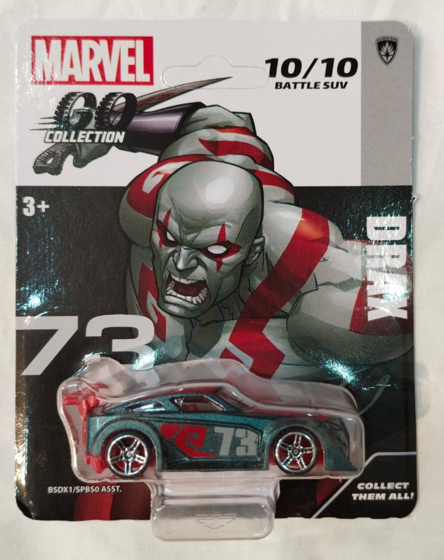 Marvel Go Collection - 10/10 - Drax - Multicolor
