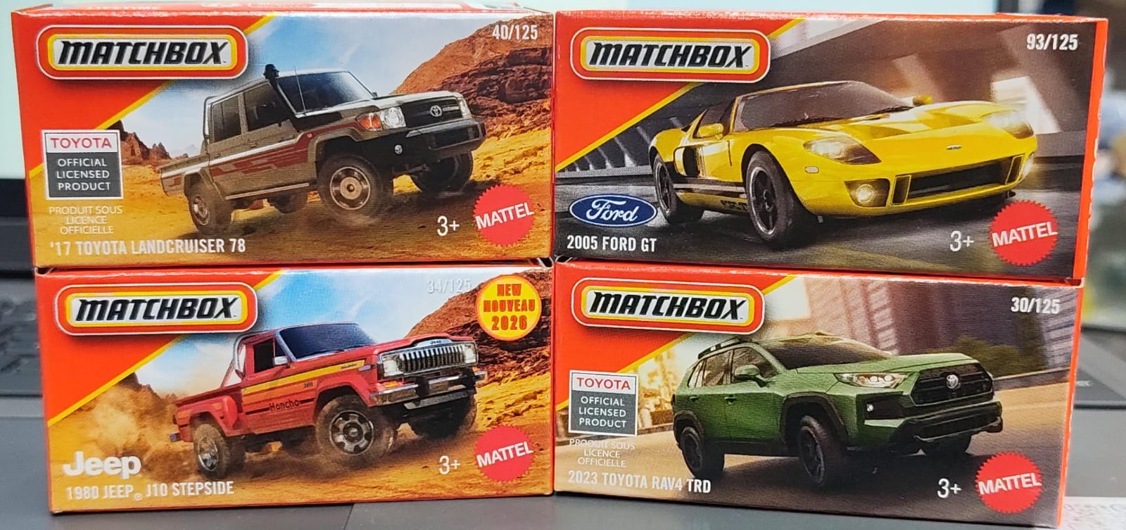 Matchbox Mainline - Combo Pack of 4 Cars - DNK70 - 003