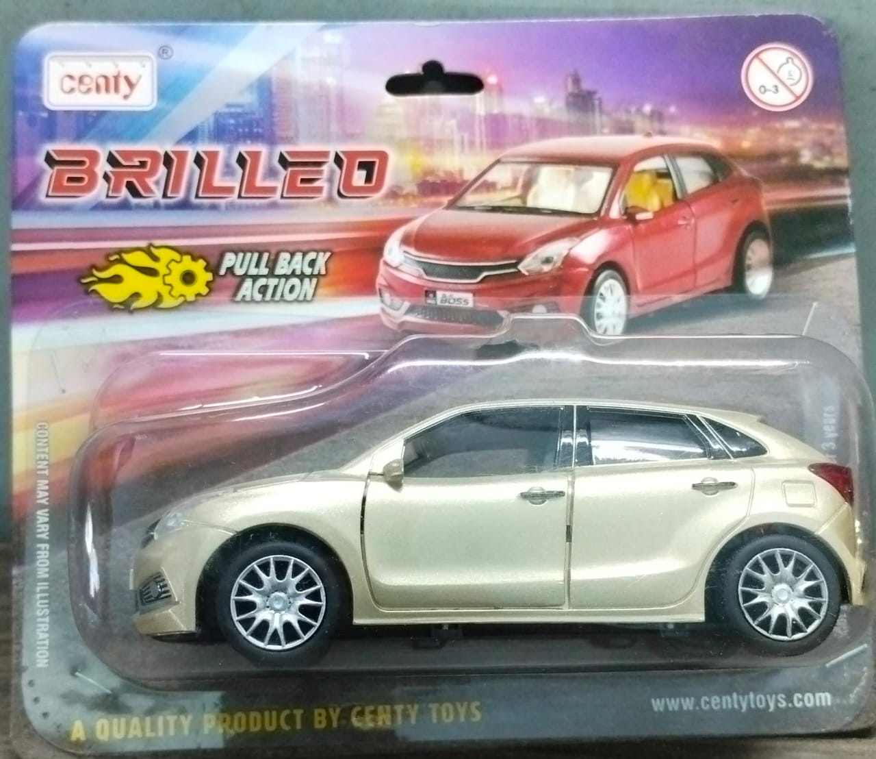 Centy Brilleo Pull Back Car - Color May vary