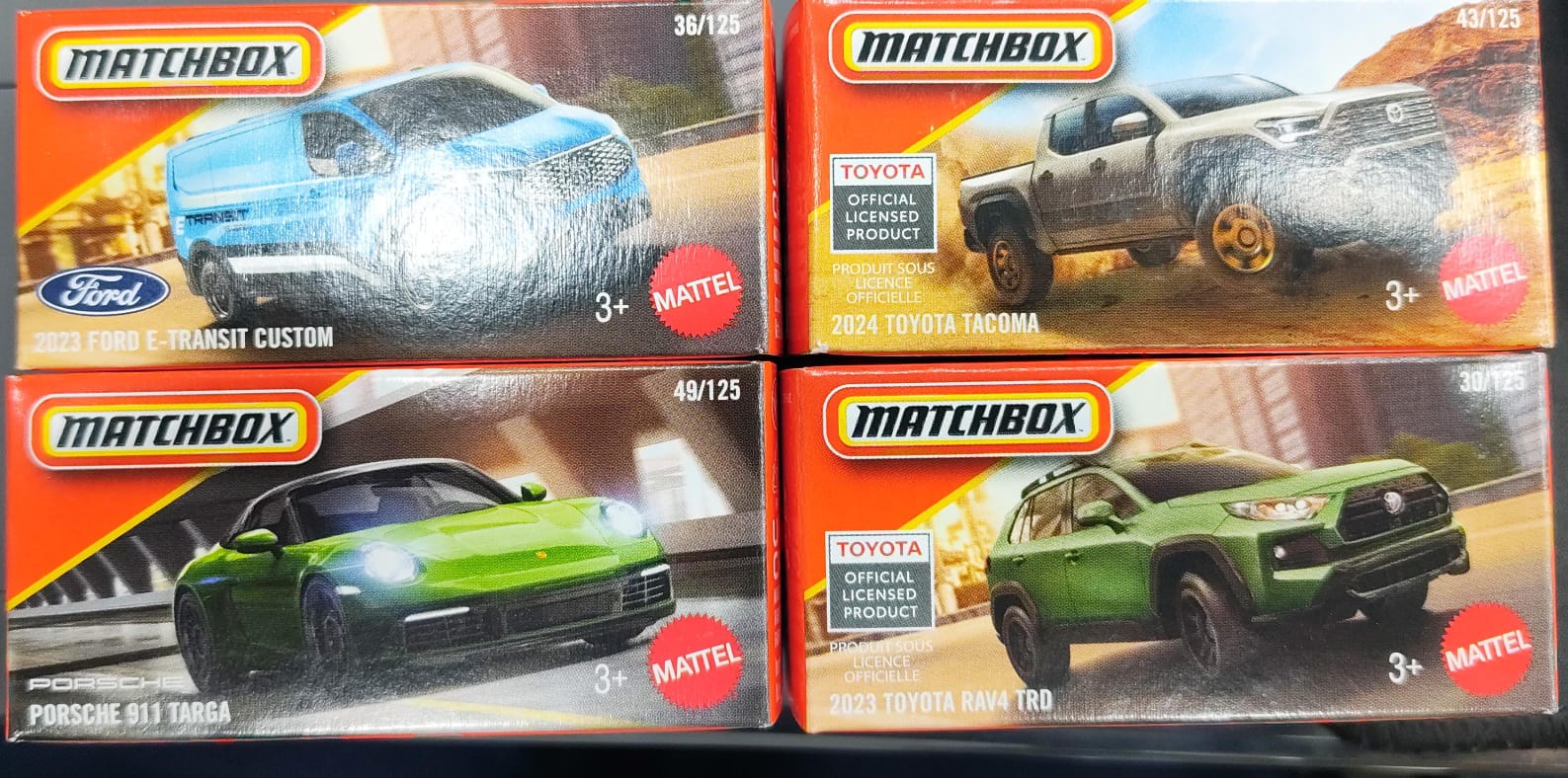 Matchbox Mainline - Combo Pack of 4 Cars - DNK70 - 001
