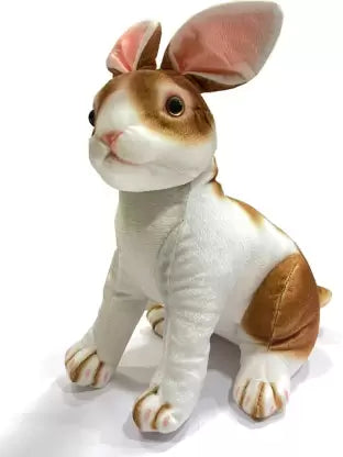 Cute Rabbit Plush Toy Stuffed Animal Soft Toys Cuddly Bunny Toy Kids gift - 32 cm (Multicolor)
