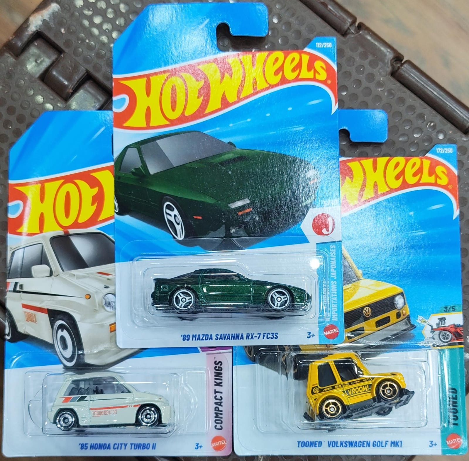 Hot Wheels Mainline - Pack of 3 Cars - P Case 2026