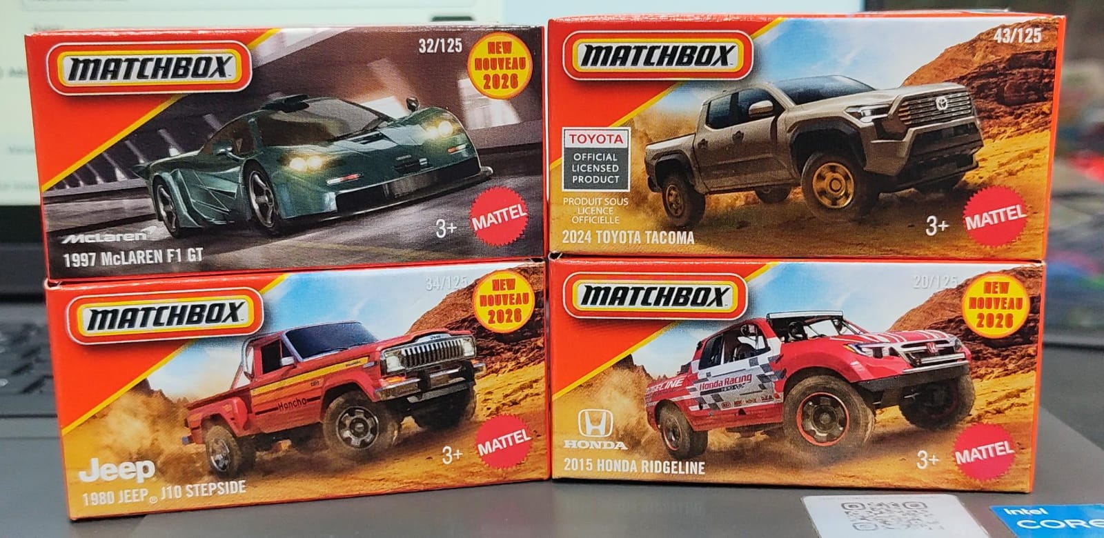 Matchbox Mainline - Combo Pack of 4 Cars - DNK70 - 003