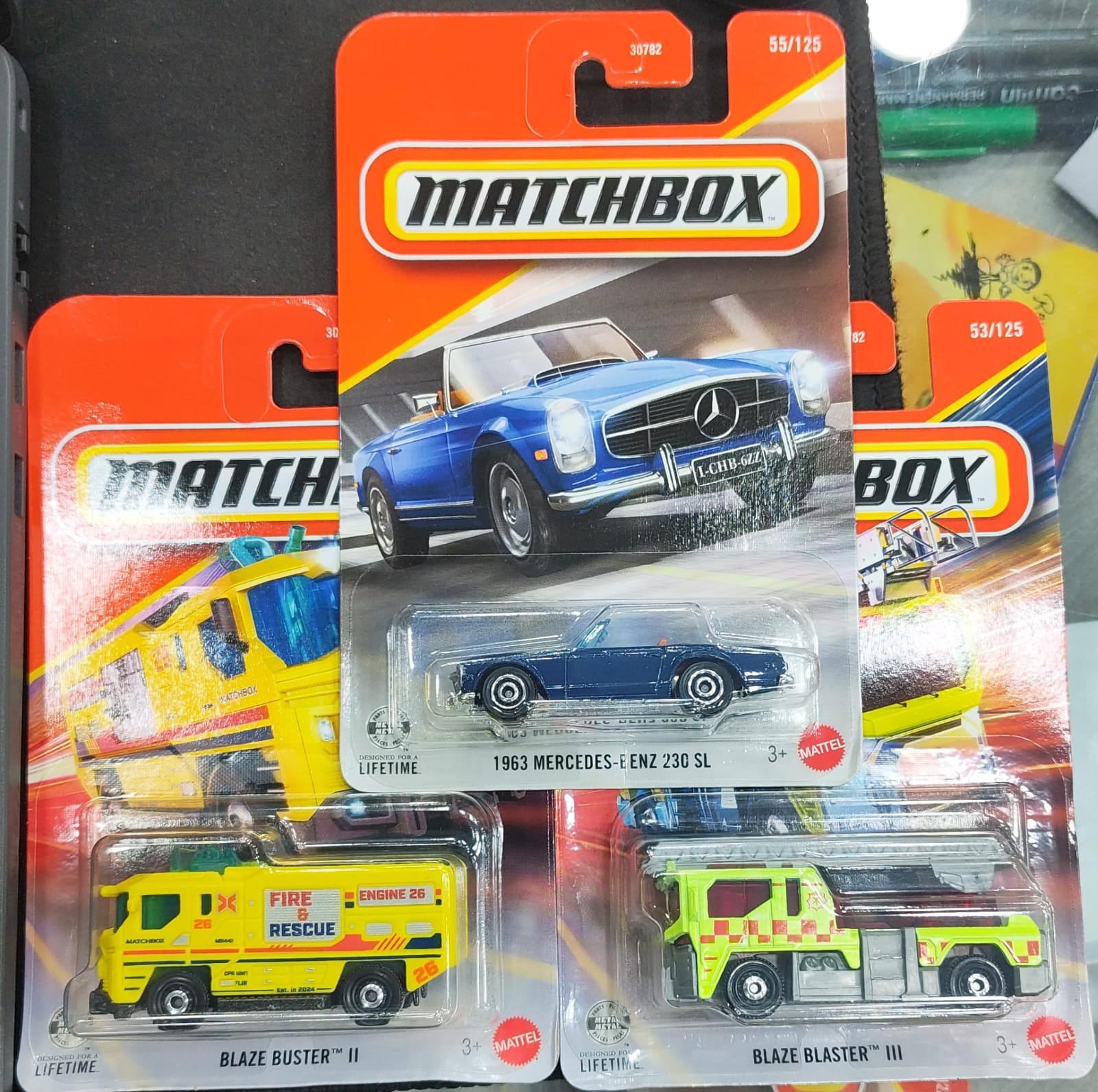 Matchbox Cars - Combo Pack of 3 Cars - 30782