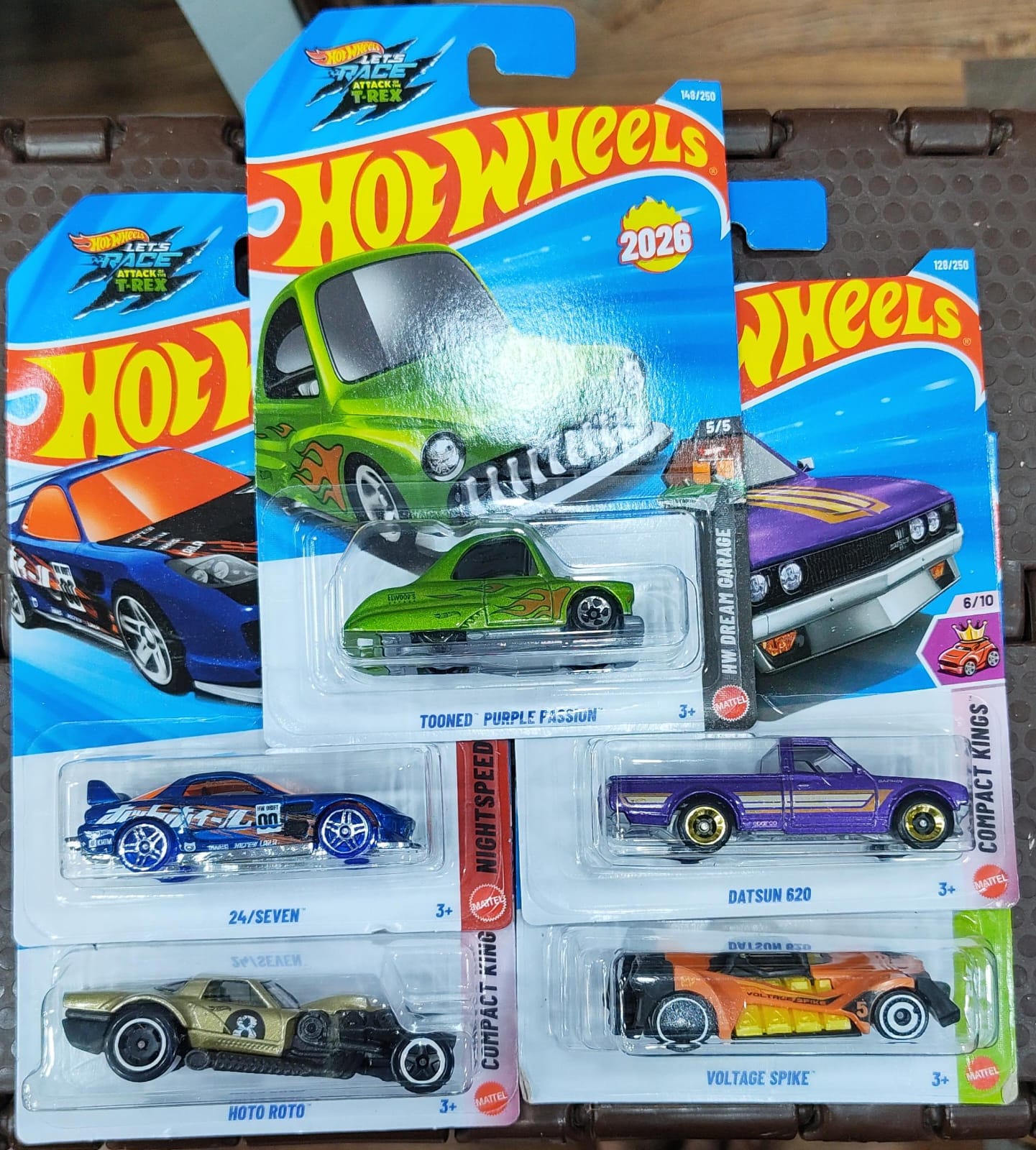 Hot Wheels Mainline - Pack of 5 Cars - N Case 2026