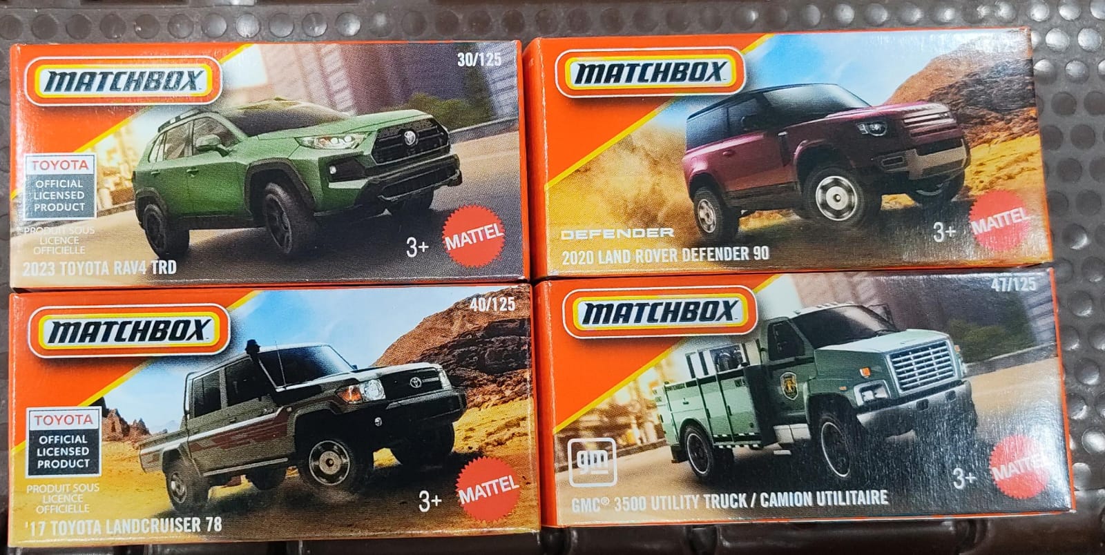 Matchbox Mainline - Combo Pack of 4 Cars - DNK70 - 006