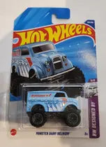Hot Wheels Mainline - L Case 2025 - Monster Dairy Delivery - HW Designed By - Long Card