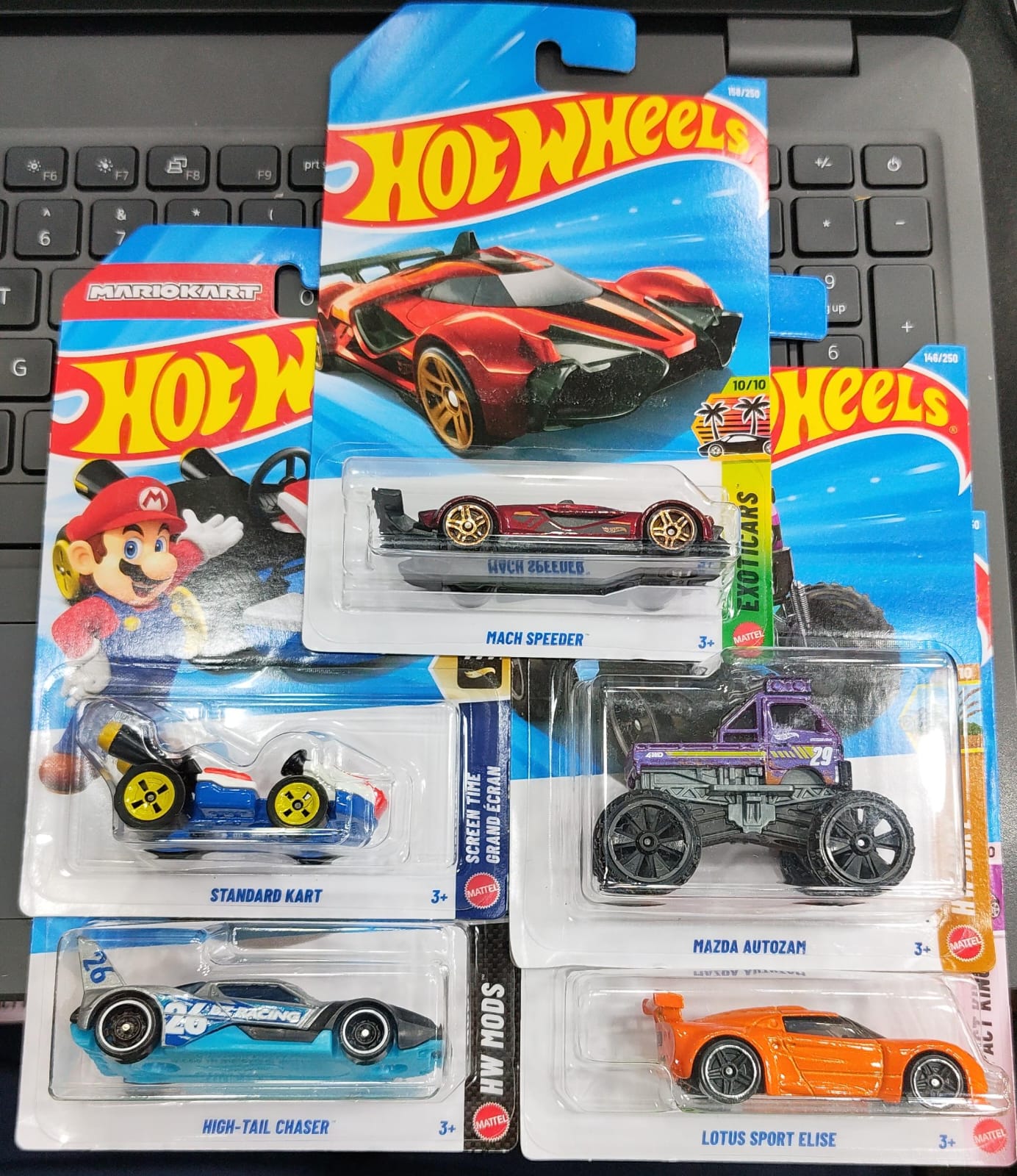 Hot Wheels Mainline - Combo Pack of 5 Cars - Long Card - H Case 2026