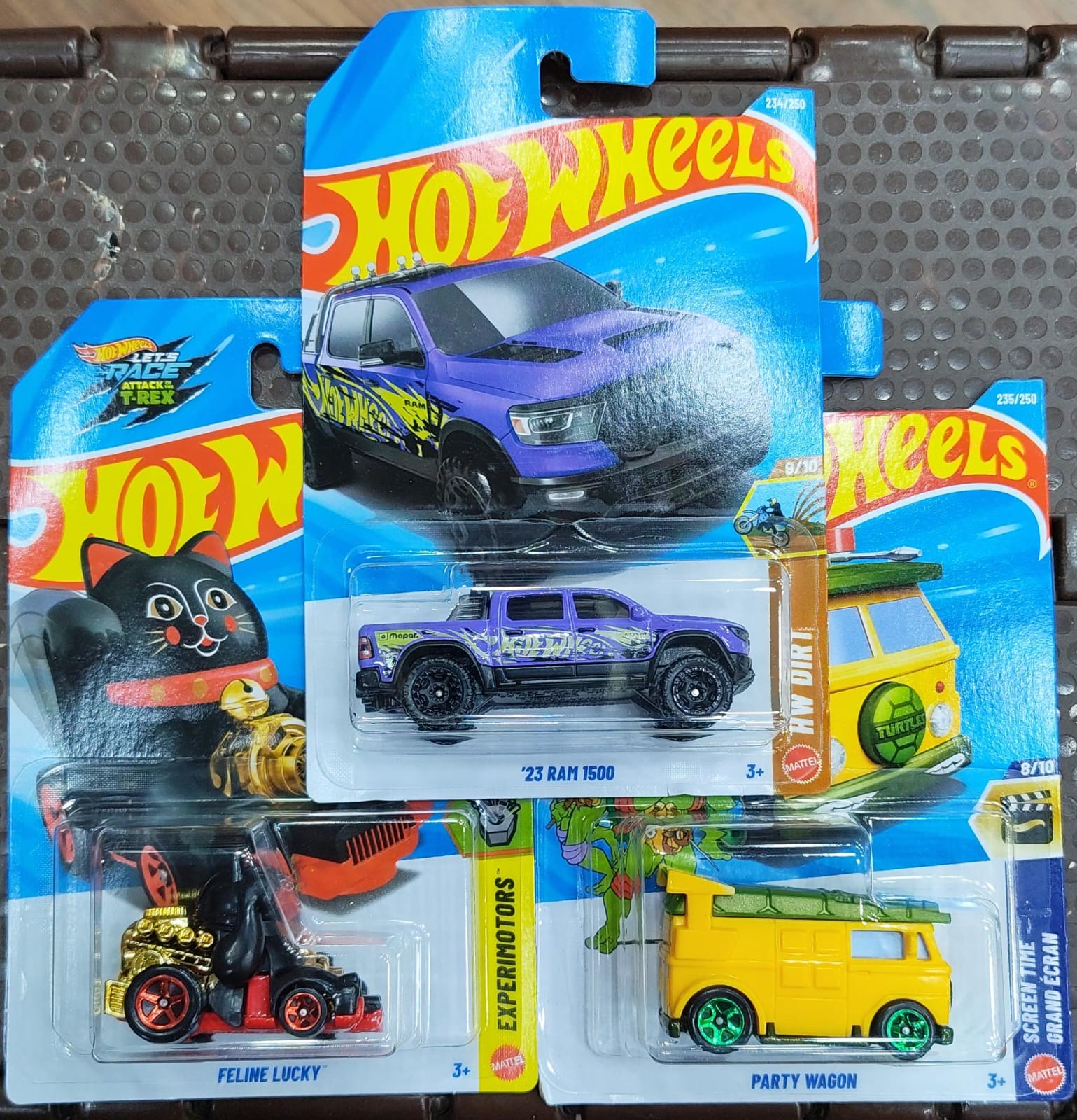 Hot Wheels Mainline - Pack of 3 Cars - P Case 2026