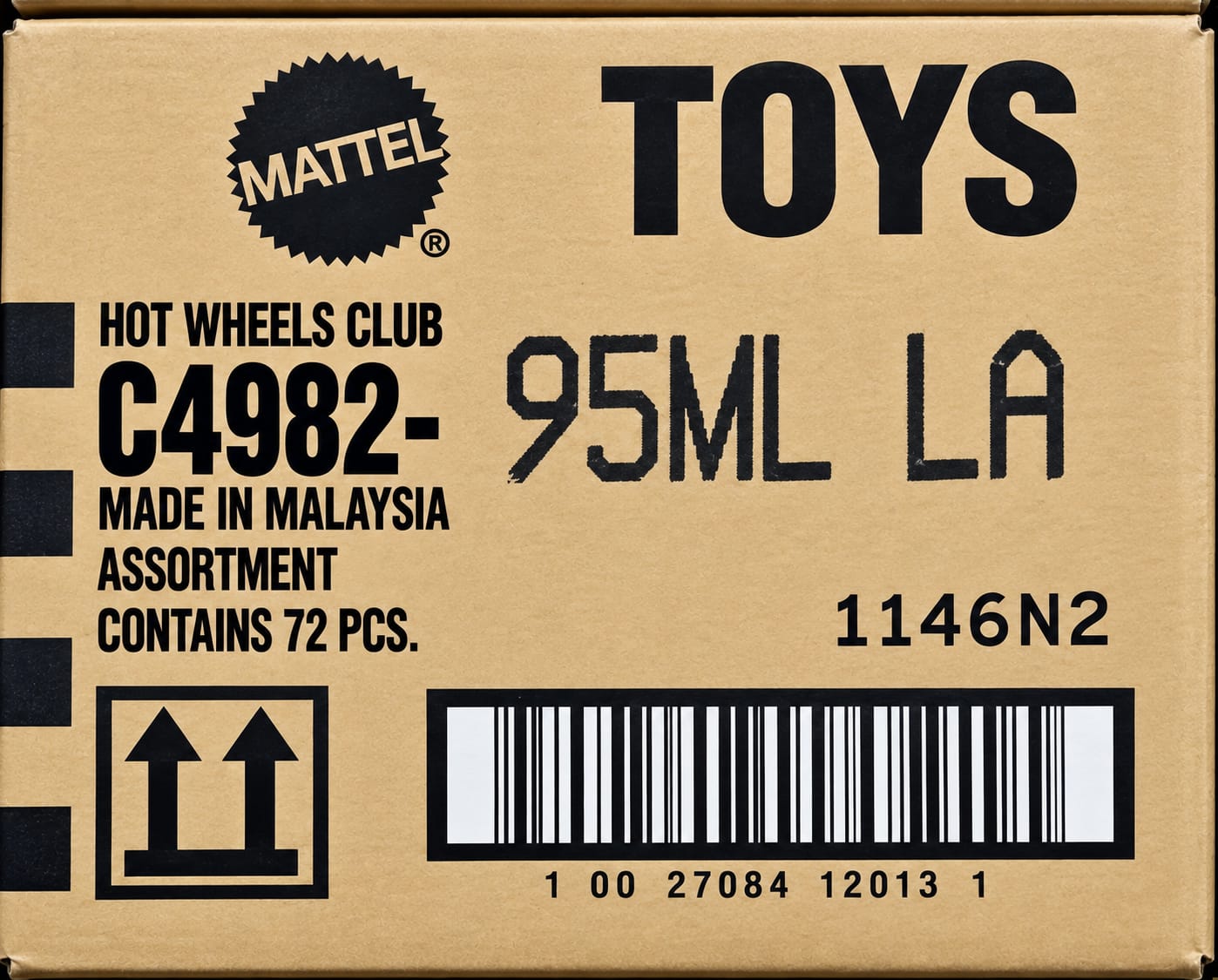 Hot Wheels L Case 2026 – Factory Sealed 72-Car Box – India Edition – Brand New