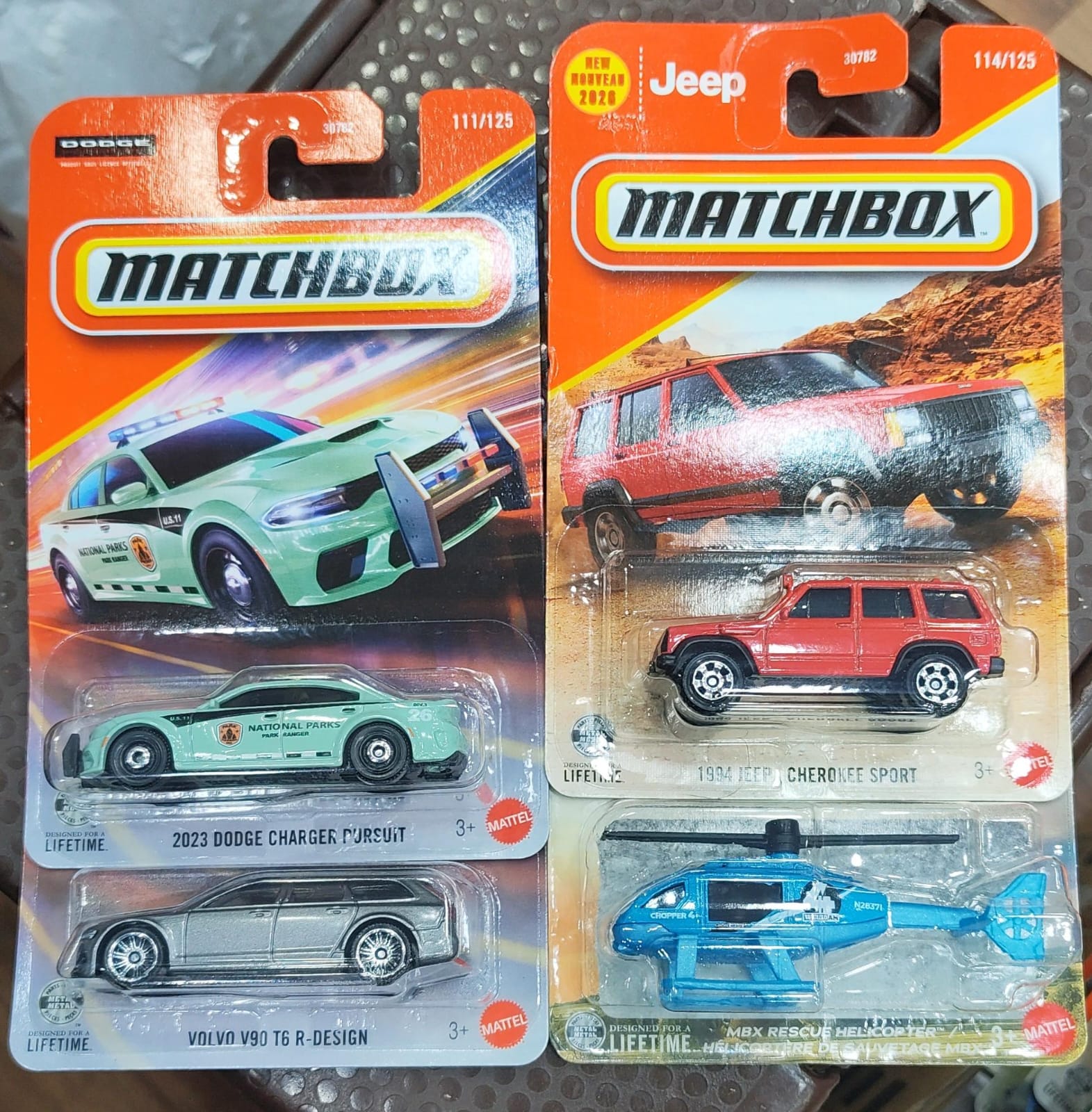 Matchbox Mainline - Combo Pack of 4 Cars - 30782 - 001