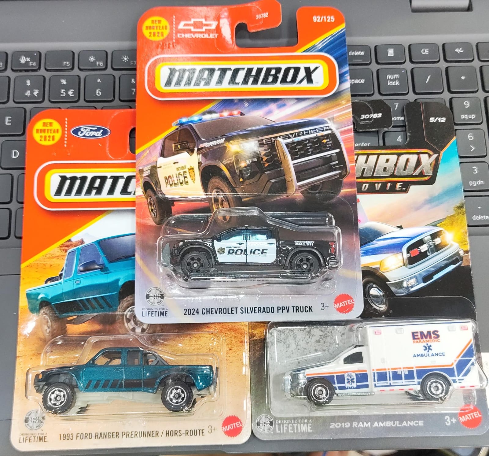 Matchbox Mainline - Combo Pack of 3 Cars - 30782 - 95FL