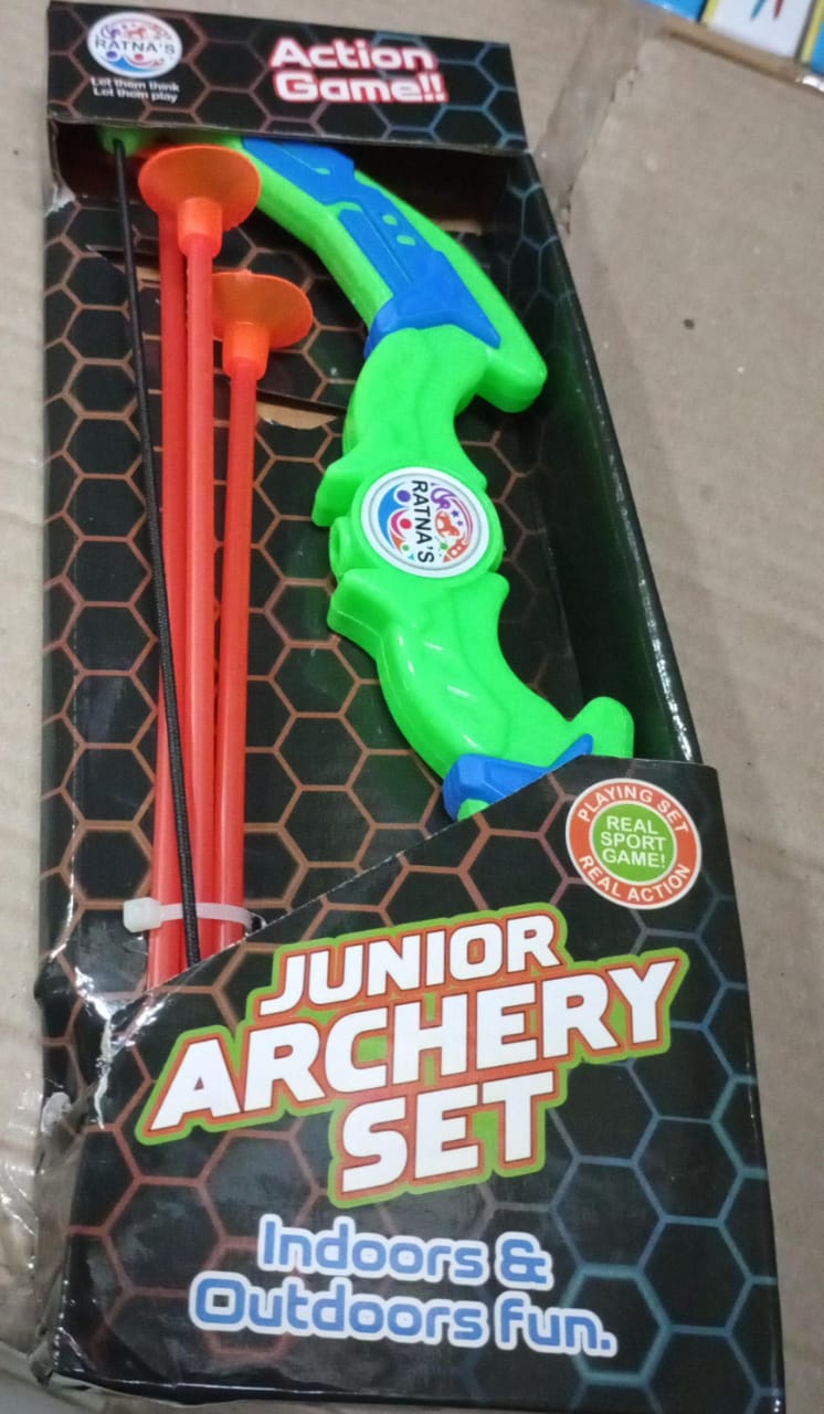 Ratna's Junior Archery Set - Indoor & Outdoor Fun - Multicolor