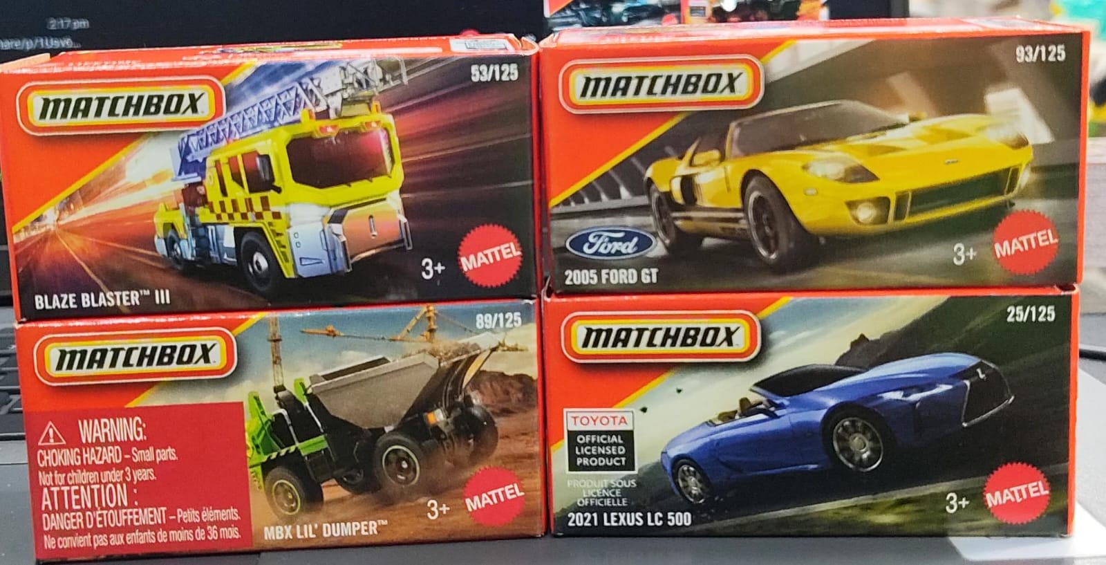 Matchbox Mainline - Combo Pack of 4 Cars - DNK70 - 001