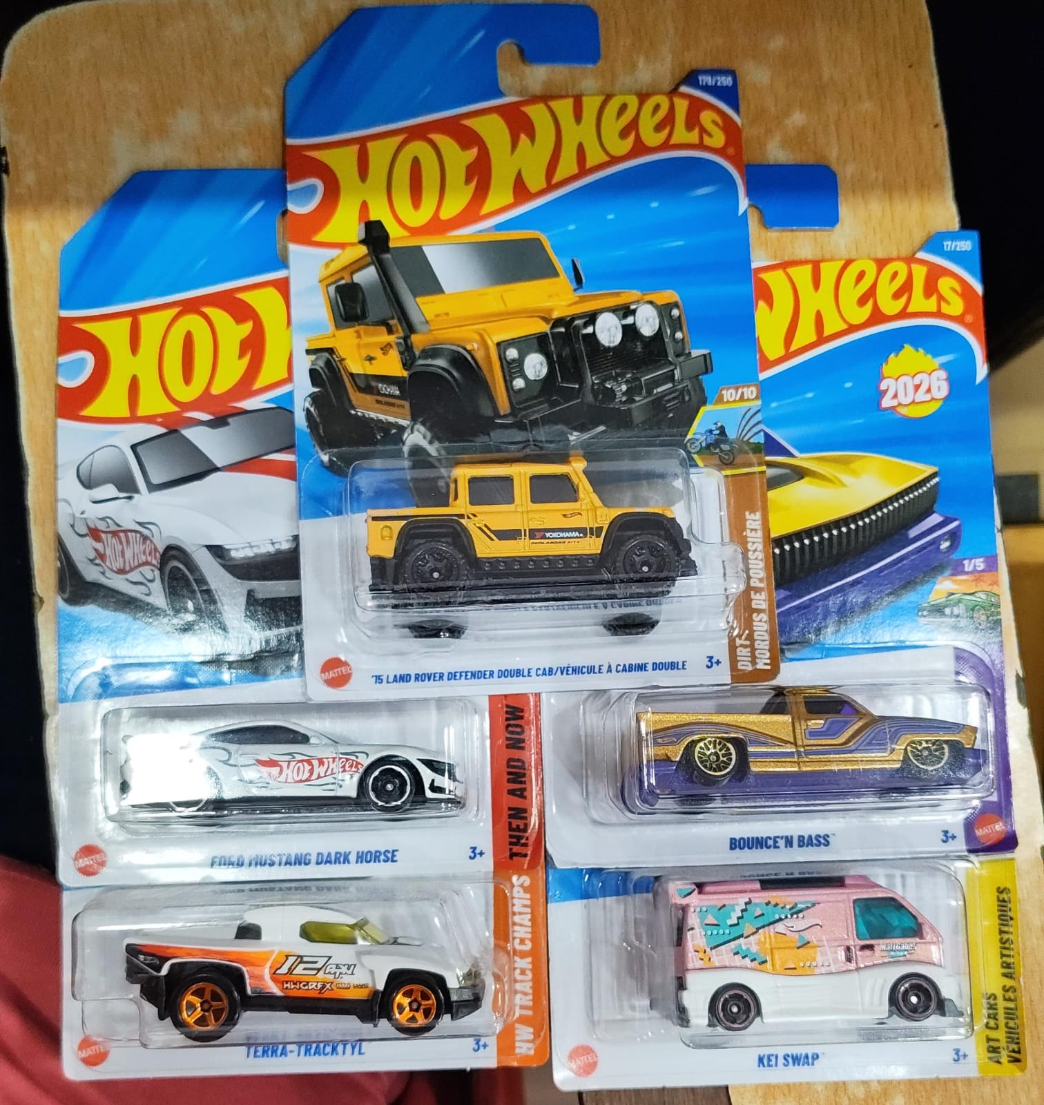 Hot Wheels Mainline - Combo Pack of 5 Cars - Mix Case 1