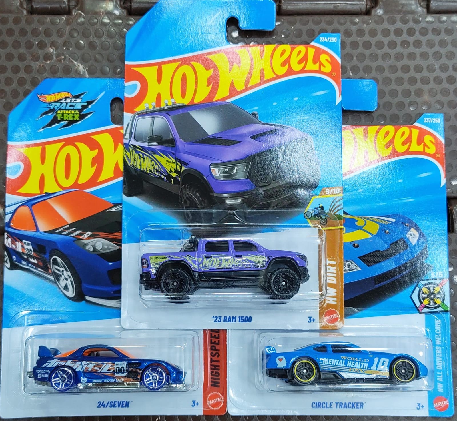 Hot Wheels Mainline - Pack of 3 Cars - P Case 2026