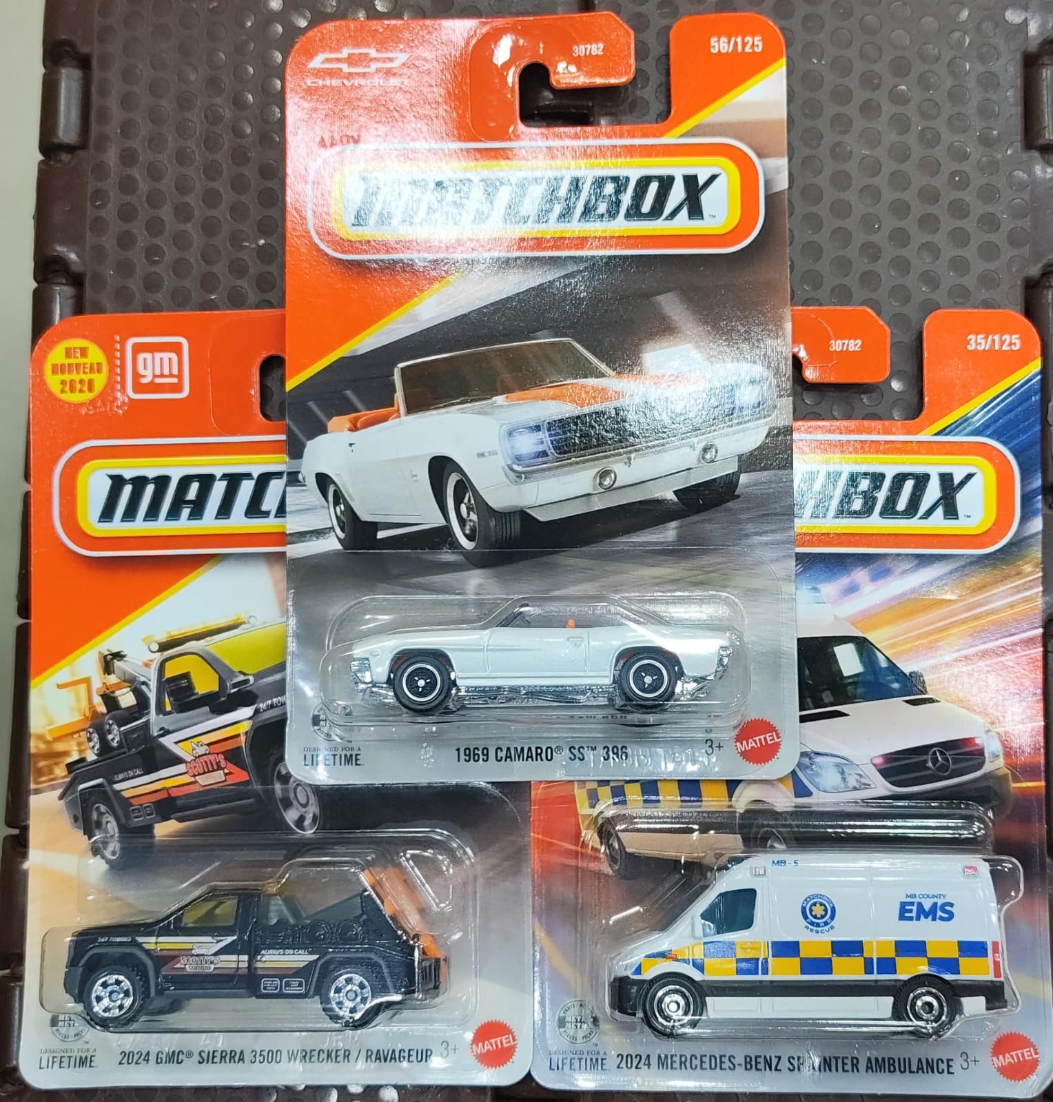 Matchbox Cars - Combo Pack of 3 Cars - 30782