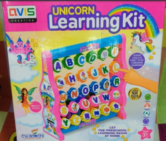 Avis Unicorn Preschool Learning Kit For Kids - Multicolor